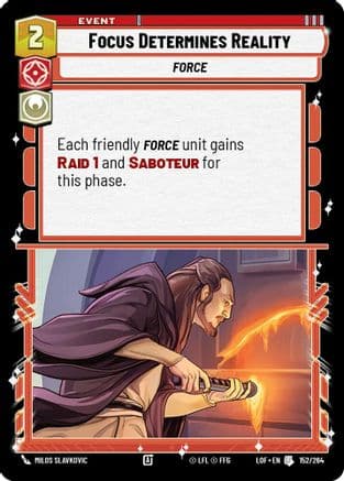 Focus Determines Reality |  (152/264)  [Legends of the Force]