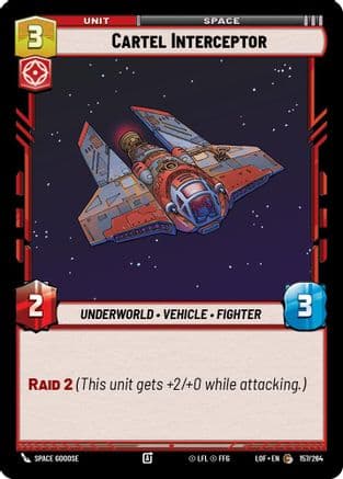 Cartel Interceptor |  (157/264)  [Legends of the Force]