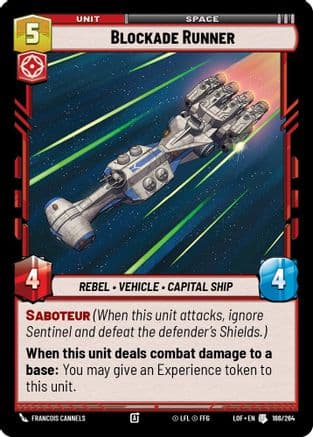 Blockade Runner |  (166/264)  [Legends of the Force]
