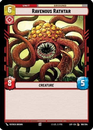 Ravenous Rathtar |  (168/264)  [Legends of the Force]