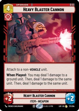 Heavy Blaster Cannon |  (171/264)  [Legends of the Force]