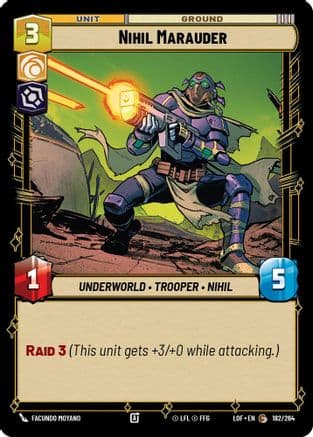Nihil Marauder |  (182/264)  [Legends of the Force]