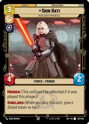Shin Hati - Overeager Apprentice |  (183/264)  [Legends of the Force]