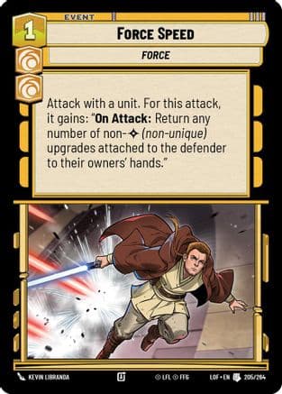 Force Speed |  (205/264)  [Legends of the Force]
