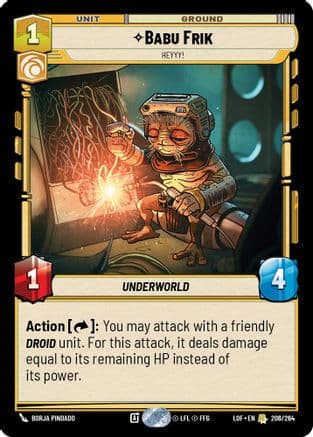 Babu Frik - Heyyy! |  (206/264)  [Legends of the Force]