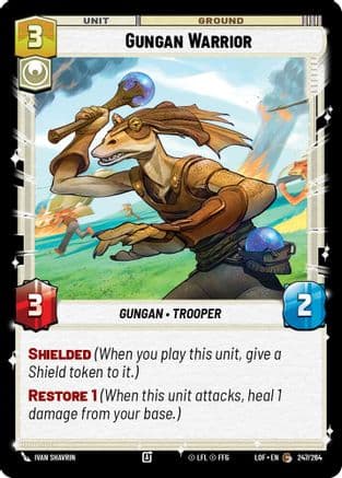 Gungan Warrior |  (247/264)  [Legends of the Force]