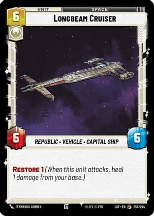 Longbeam Cruiser |  (253/264)  [Legends of the Force]
