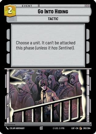 Go Into Hiding |  (262/264)  [Legends of the Force]