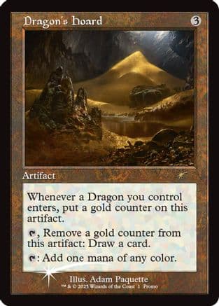 Dragon's Hoard (Retro Frame) () [WPN & Gateway Promos]