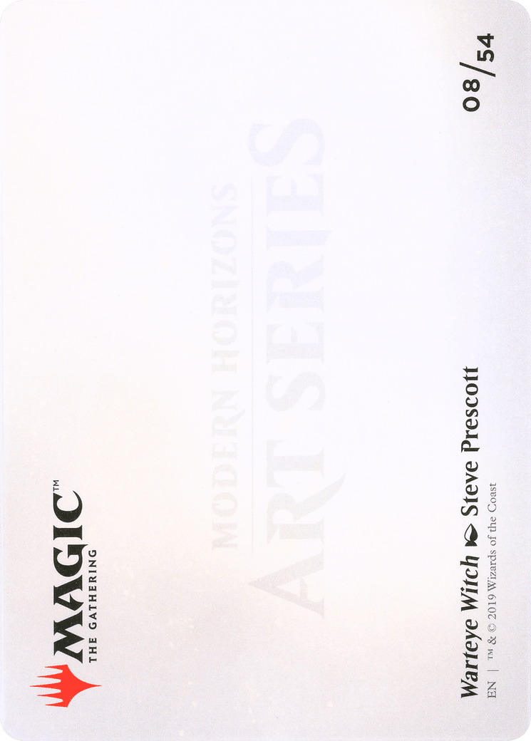 Warteye Witch // Warteye Witch (AMH1-008) - Modern Horizons Art Series (Borderless)