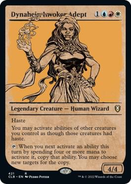 Dynaheir Invoker Adept Showcase 421 (Commander Legends: Battle for Baldur's Gate) 