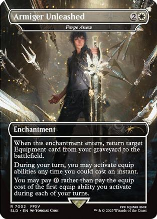 Armiger Unleashed - Forge Anew (7002) [Secret Lair Drop Series]