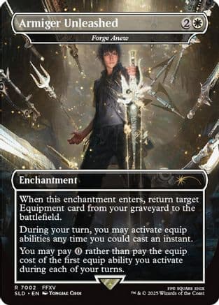 Armiger Unleashed - Forge Anew (7002) [Secret Lair Drop Series]