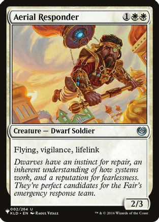 Aerial Responder (KLD) (002/264) [The List Reprints]