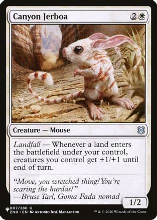 Canyon Jerboa (007/280) [The List Reprints]