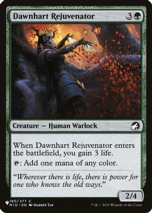 Dawnhart Rejuvenator (180/277) [The List Reprints]