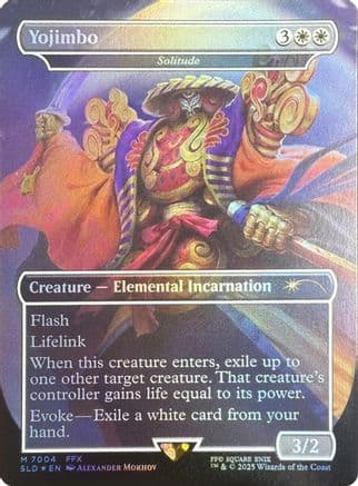 Yojimbo - Solitude (Rainbow Foil) (7004) [Secret Lair Drop Series]  Foil