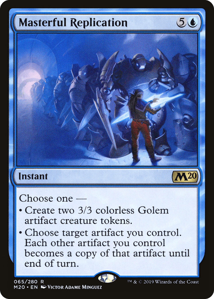 Masterful Replication [Core Set 2020] Foil