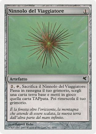 Wayfarer's Bauble (Italian) - "Ninnolo del Viaggiatore" (D44) (D44) [Magic Encyclopedia 2005 (Salvat/Hachette)]