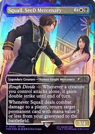 Squall, SeeD Mercenary (002) [Standard Showdown Promos]  Foil