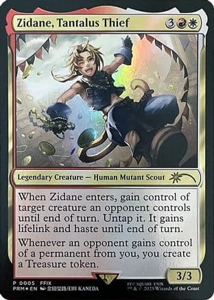 Zidane, Tantalus Thief (005) [WPN & Gateway Promos]  Foil