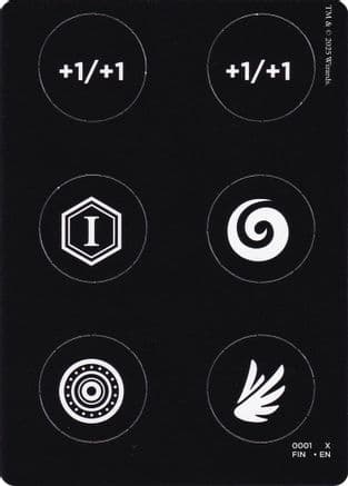 Punch Card Token (0001 // 0002) (1 // 2) [FINAL FANTASY]