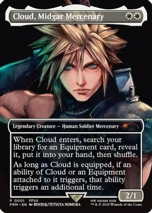 Cloud, Midgar Mercenary (001) [Pro Tour Promos]  Foil