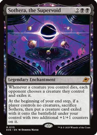 Sothera, the Supervoid (115) [Edge of Eternities]  Foil