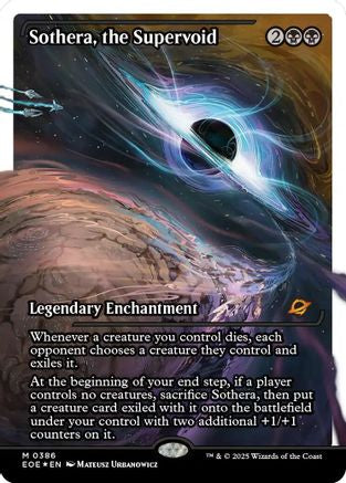Sothera, the Supervoid (Fracture Foil) (386) [Edge of Eternities]  Foil