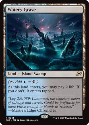 Watery Grave (261) [Edge of Eternities]  Foil
