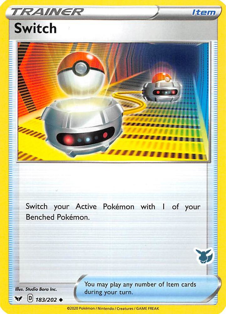 Switch - Eevee Stamped 183/202 (Battle Academy 2022) 
