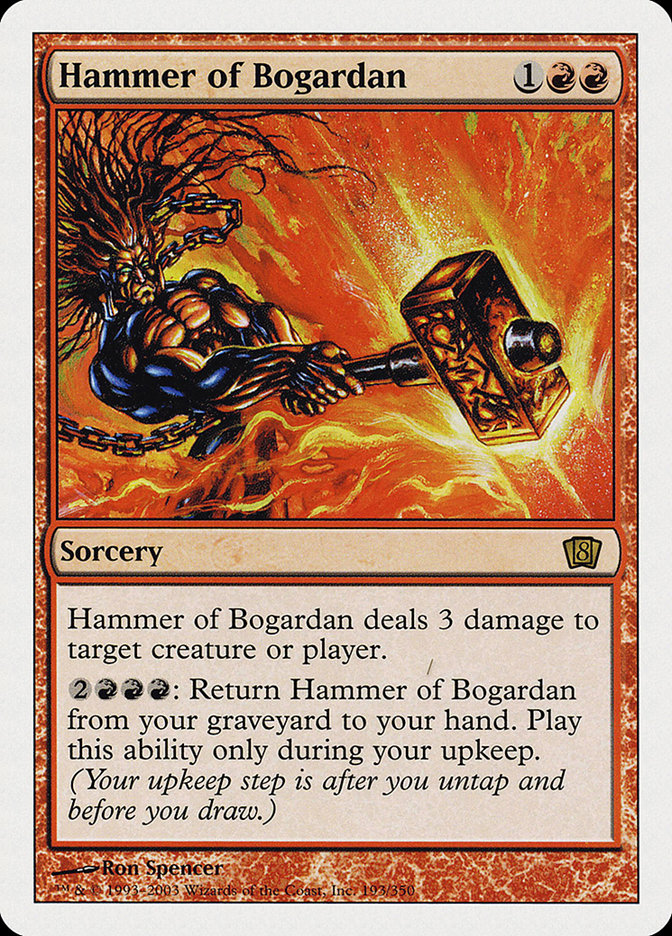 Hammer of Bogardan 193/350 (8th Edition) 