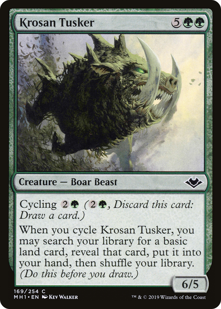 Krosan Tusker [Modern Horizons] Foil