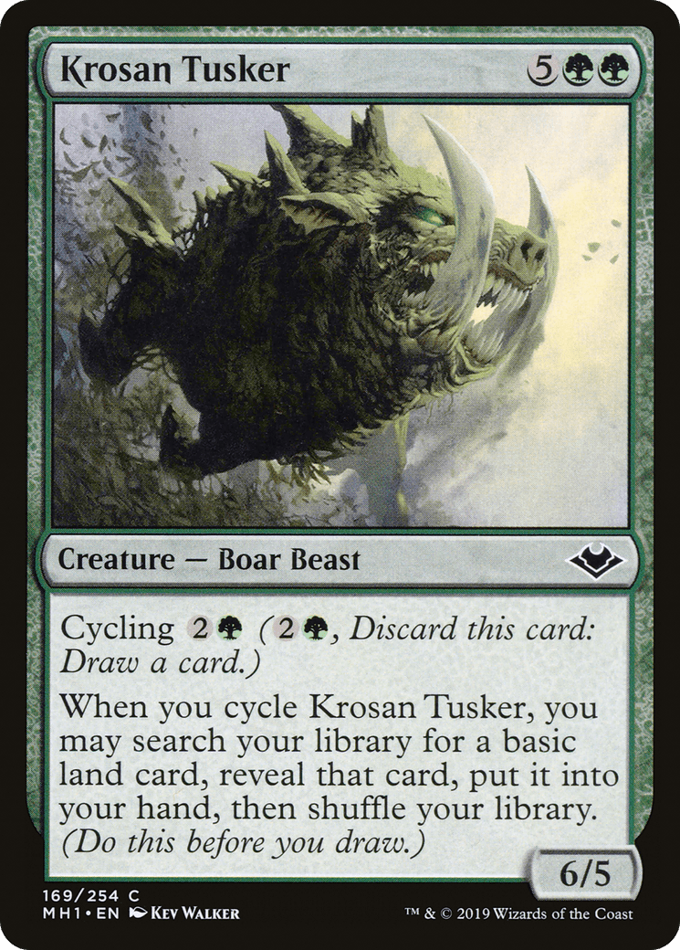 Krosan Tusker [Modern Horizons] Foil