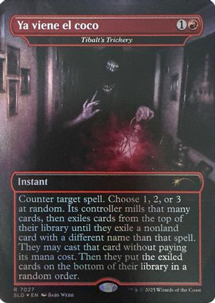 Ya viene el coco - Tibalt's Trickery (Rainbow Foil) (7027) [Secret Lair Drop Series]  Foil