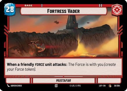 Fortress Vader // Experience |  (026/264 // T01/T03)  [Legends of the Force]