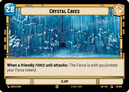 Crystal Caves // Force |  (029/264 // T03/T03)  [Legends of the Force]