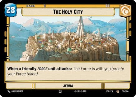 The Holy City // Force |  (030/264 // T03/T03)  [Legends of the Force]