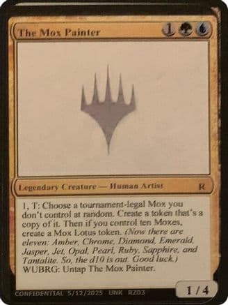 The Mox Painter () [Un-Known Event Playtest Cards]