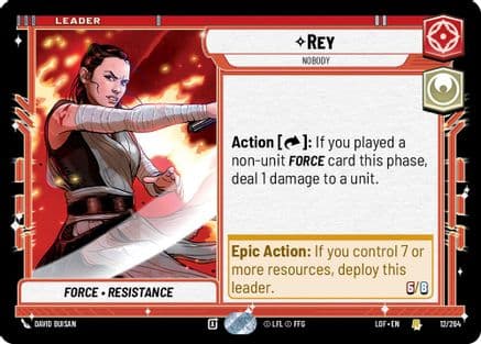 Rey - Nobody |  (012/264)  [Legends of the Force]