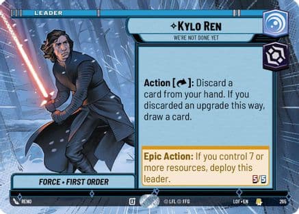 Kylo Ren - We're Not Done Yet (Hyperspace) |  (265)  [Legends of the Force]