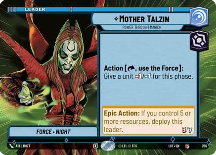 Mother Talzin - Power Through Magick (Hyperspace) |  (266)  [Legends of the Force]