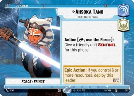 Ahsoka Tano - Fighting For Peace (Hyperspace) |  (267)  [Legends of the Force]