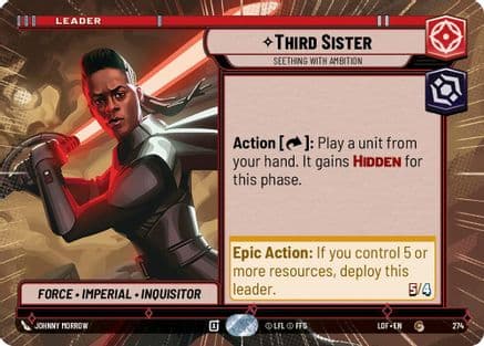Third Sister - Seething With Ambition (Hyperspace) |  (274)  [Legends of the Force]