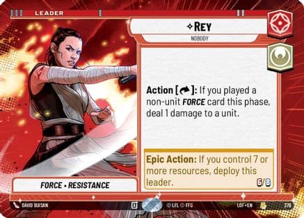 Rey - Nobody (Hyperspace) |  (276)  [Legends of the Force]