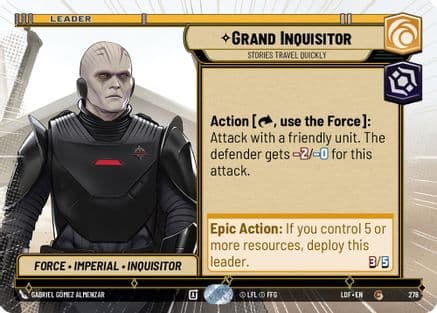 Grand Inquisitor - Stories Travel Quickly (Hyperspace) |  (278)  [Legends of the Force]
