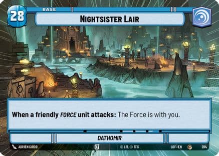 Nightsister Lair // Force (Hyperspace) |  (284 // T03)  [Legends of the Force]