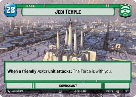 Jedi Temple // Shield (Hyperspace) |  (287 // T02)  [Legends of the Force]
