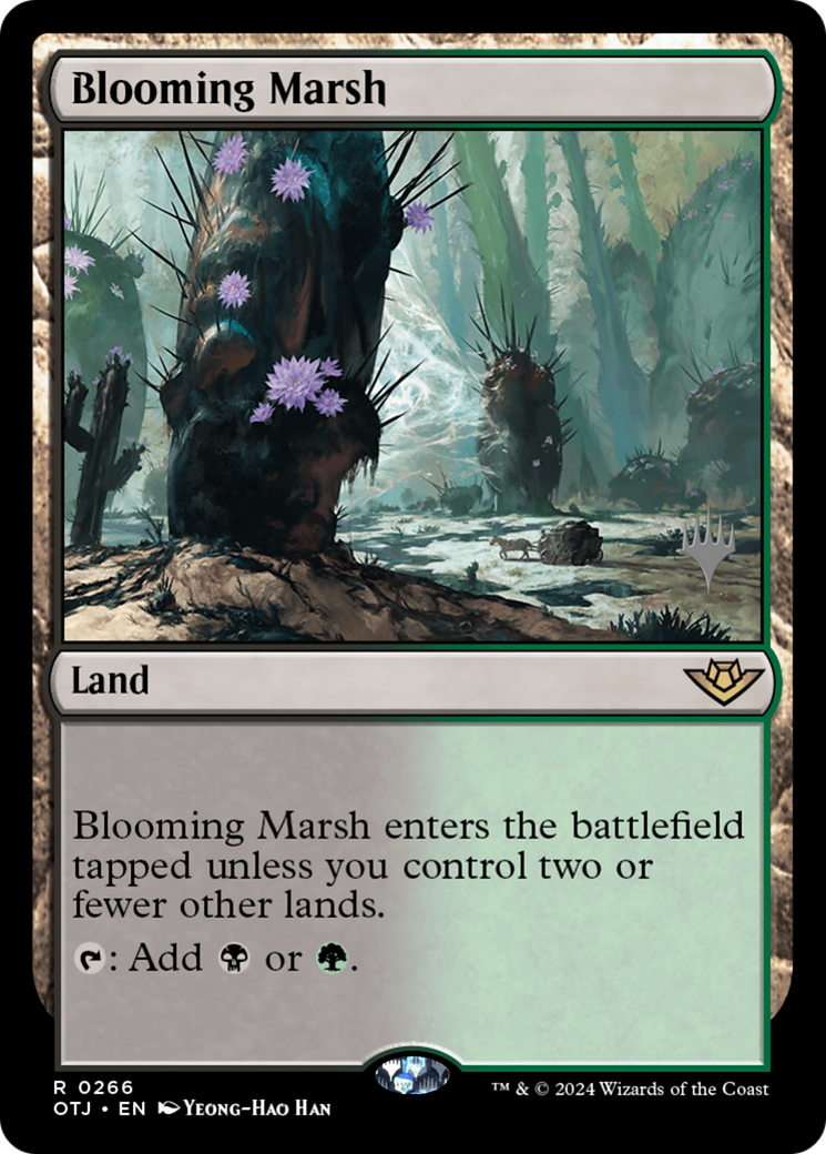 Blooming Marsh (Promo Pack) [Outlaws of Thunder Junction Promos] Foil