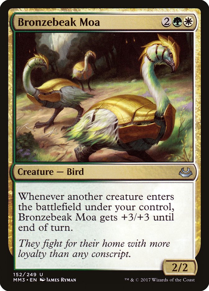 Bronzebeak Moa 152/249 (Modern Masters 2017) 